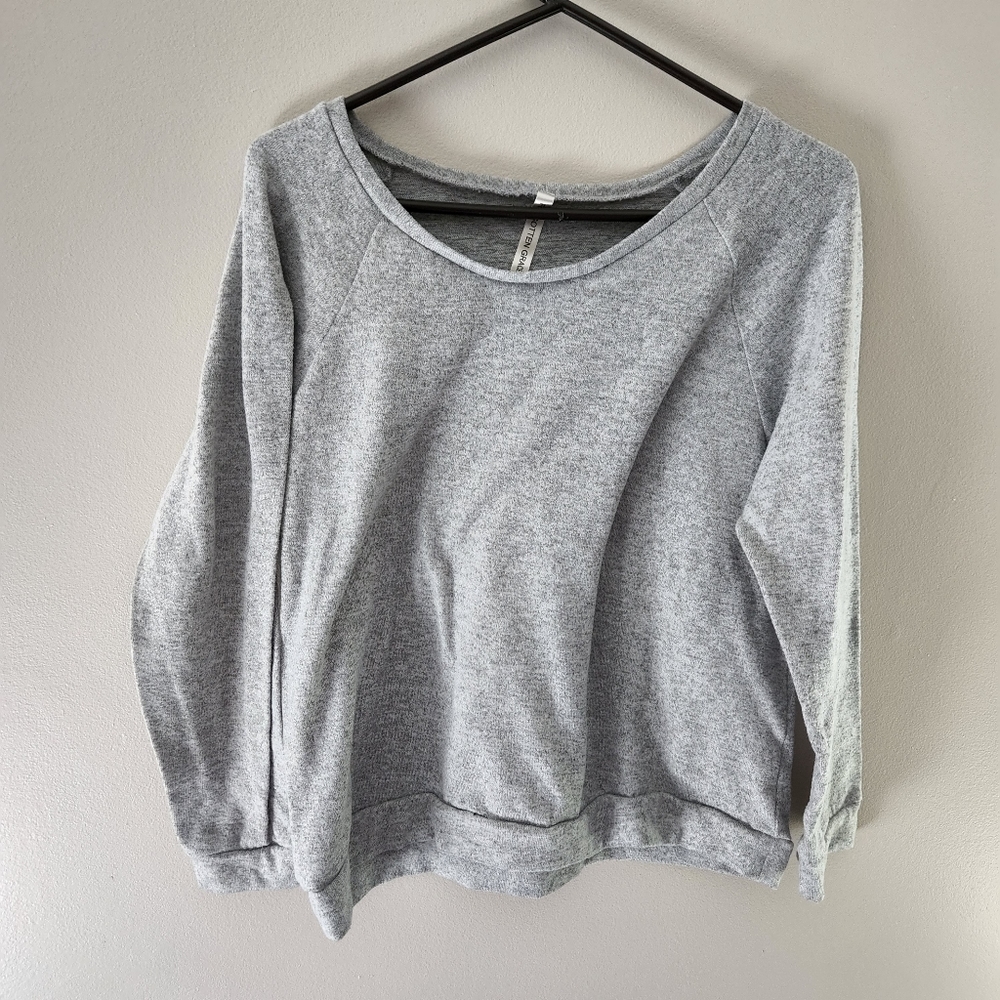 Forgotten grace grey sweater